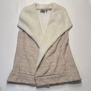 Athleta Women's Cream and Tan Vest